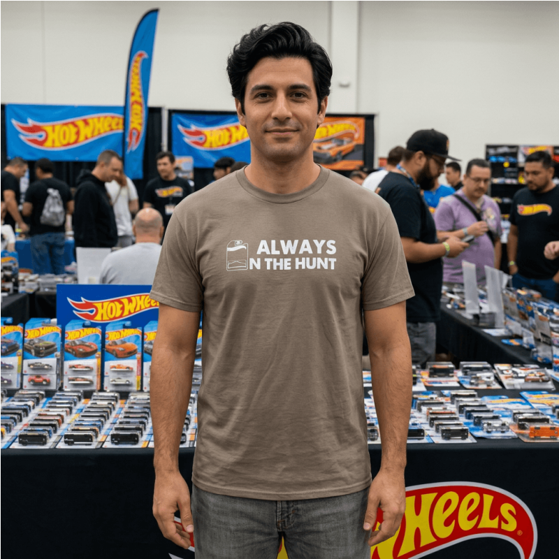 Always on the Hunt T-Shirt | Diecast Collector Car Shirt