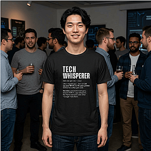 Tech Whisperer T-Shirt | Funny Programmer Shirt