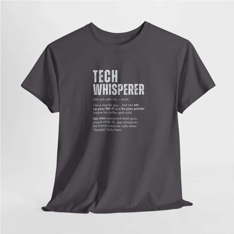 Tech Whisperer T-Shirt | Funny Programmer Shirt