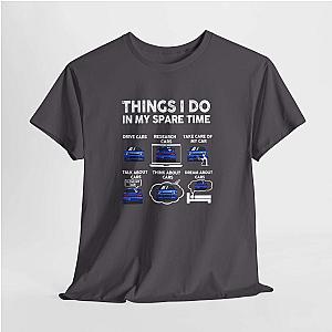 Things I Do in My Spare Time T-Shirt | JDM Car Enthusiast Shirt