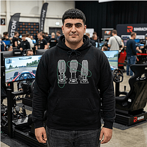 Racing Pedals Hoodie | Sim Racing Car Enthusiast Gift