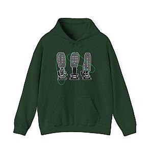 Racing Pedals Hoodie | Sim Racing Car Enthusiast Gift