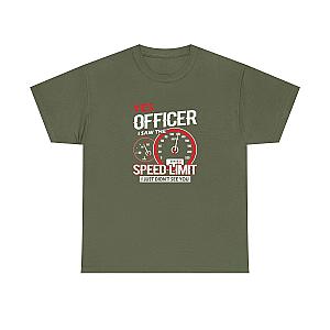 Yes Officer I Saw the Speed Limit T-Shirt | Funny Car Guy Gift