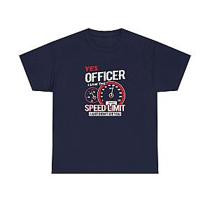 Yes Officer I Saw the Speed Limit T-Shirt | Funny Car Guy Gift