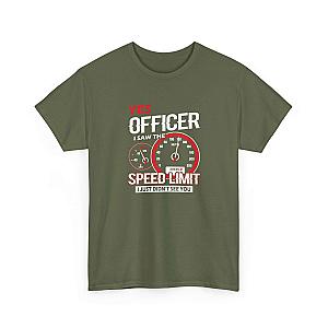 Yes Officer I Saw the Speed Limit T-Shirt | Funny Car Guy Gift