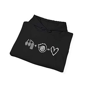3 Pedals Plus Turbo Equals Love Hoodie | Car Guy Gift