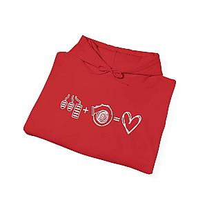 3 Pedals Plus Turbo Equals Love Hoodie | Car Guy Gift
