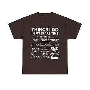 Things I Do in My Spare Time F1 T-Shirt | Formula 1 Enthusiast Gift