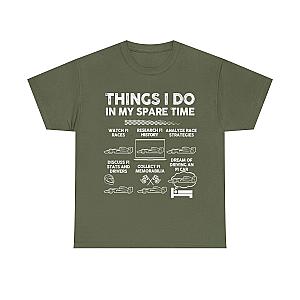 Things I Do in My Spare Time F1 T-Shirt | Formula 1 Enthusiast Gift