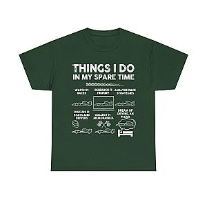 Things I Do in My Spare Time F1 T-Shirt | Formula 1 Enthusiast Gift