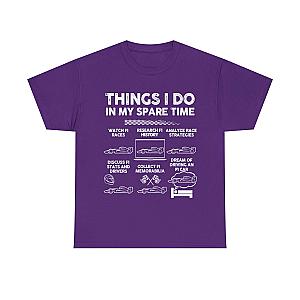 Things I Do in My Spare Time F1 T-Shirt | Formula 1 Enthusiast Gift