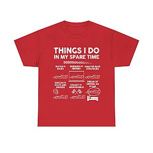 Things I Do in My Spare Time F1 T-Shirt | Formula 1 Enthusiast Gift