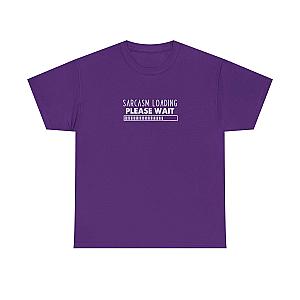 Sarcasm Loading Please Wait T-Shirt | Funny Sarcastic Tee