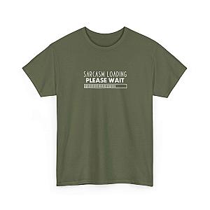 Sarcasm Loading Please Wait T-Shirt | Funny Sarcastic Tee