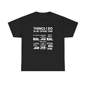 RV Enthusiast Things I Do In My Spare Time T-Shirt | Camping Tee