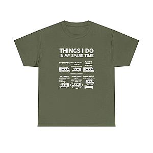 RV Enthusiast Things I Do In My Spare Time T-Shirt | Camping Tee