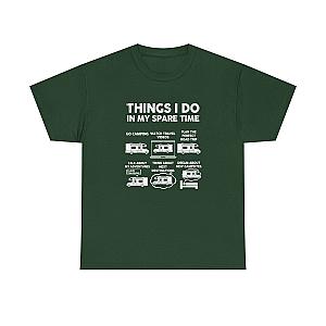 RV Enthusiast Things I Do In My Spare Time T-Shirt | Camping Tee