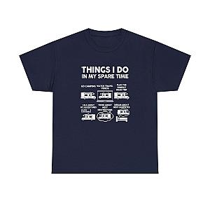 RV Enthusiast Things I Do In My Spare Time T-Shirt | Camping Tee