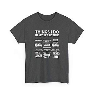 RV Enthusiast Things I Do In My Spare Time T-Shirt | Camping Tee
