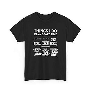 RV Enthusiast Things I Do In My Spare Time T-Shirt | Camping Tee
