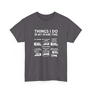 RV Enthusiast Things I Do In My Spare Time T-Shirt | Camping Tee