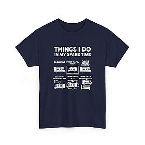RV Enthusiast Things I Do In My Spare Time T-Shirt | Camping Tee