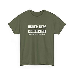 Under New Management T-Shirt | Funny Engagement Gift for Him