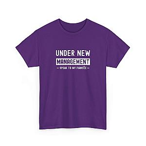 Under New Management T-Shirt | Funny Engagement Gift for Him