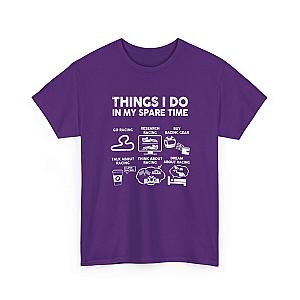 Things I Do in My Spare Time Racing T-Shirt | Funny Car Guy Gift