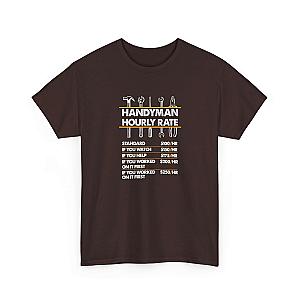 Handyman Hourly Rate T-Shirt | Funny DIY Contractor Gift