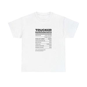 Trucker Nutrition Facts T-Shirt | Funny Truck Driver Gift
