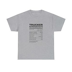 Trucker Nutrition Facts T-Shirt | Funny Truck Driver Gift
