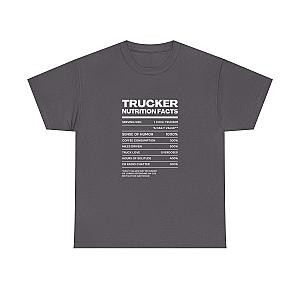 Trucker Nutrition Facts T-Shirt | Funny Truck Driver Gift