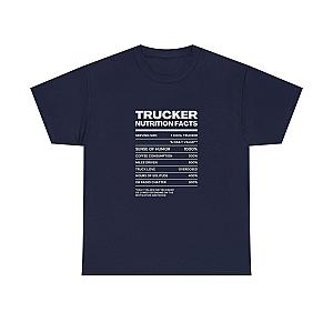 Trucker Nutrition Facts T-Shirt | Funny Truck Driver Gift