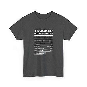 Trucker Nutrition Facts T-Shirt | Funny Truck Driver Gift