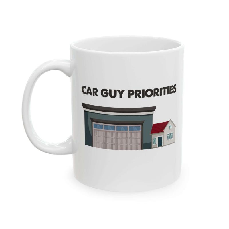 Car Guy Priorities Coffee Mug | JDM Car Enthusiast Gift