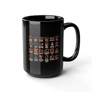 Dashboard Icons Coffee Mug | Funny Car Enthusiast Gift