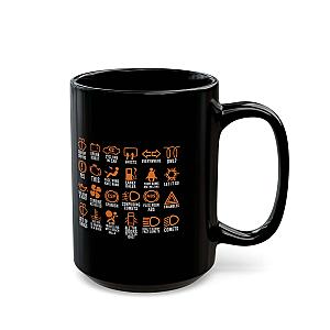 Dashboard Icons Coffee Mug | Funny Car Enthusiast Gift