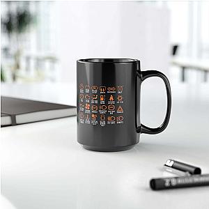 Dashboard Icons Coffee Mug | Funny Car Enthusiast Gift