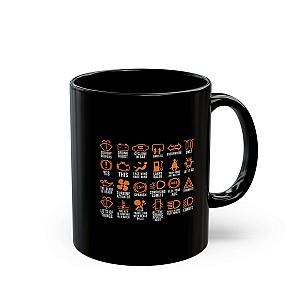 Dashboard Icons Coffee Mug | Funny Car Enthusiast Gift