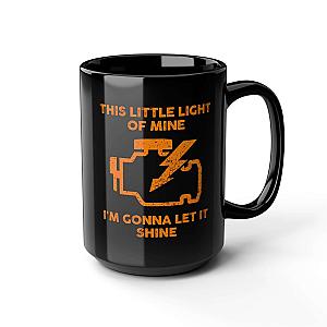 Check Engine Light Coffee Mug | Funny Car Guy Gift