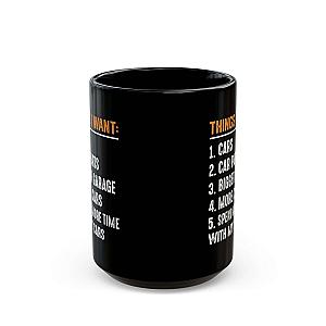 Things I Want Coffee Mug | Funny Car Guy Wish List Gift