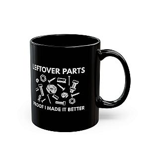 Leftover Parts Coffee Mug | Funny Mechanic Gift for Car Guys