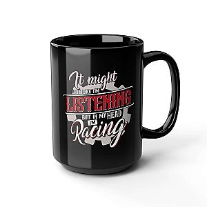 In My Head I'm Racing Coffee Mug | Car Enthusiast Gift