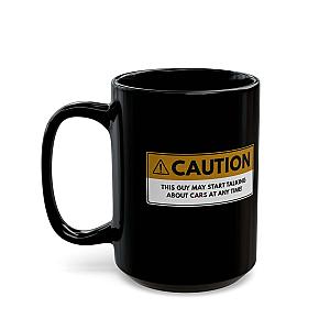 Caution This Guy May Start Talking About Cars Mug | Funny Car Guy Gift