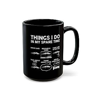 Things I Do in My Spare Time Muscle Car Mug | Car Guy Gift