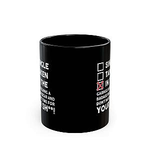 In the Garage Building a Racecar Mug | Car Enthusiast Gift