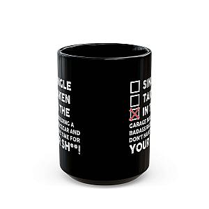 In the Garage Building a Racecar Mug | Car Enthusiast Gift
