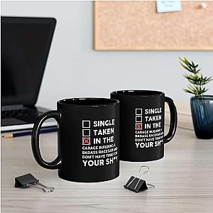 In the Garage Building a Racecar Mug | Car Enthusiast Gift