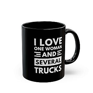 I Love One Woman and Several Trucks Mug | Funny Trucker Gift